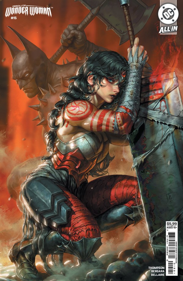 Absolute Wonder Woman #15 CVR D Kyuyong KOM Card Stock Variant